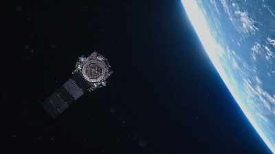 [MALE REPORTER] Webb now, uh,
has its array out, - Unknown: Cosmic Time Machine