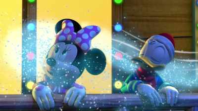 [MALE VOICE] And magical. - Mickey and Minnie Wish Upon a Christmas