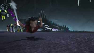 - [Maleficent growls]
- [screams, grunts] - LEGO Disney Princess: The Castle Quest