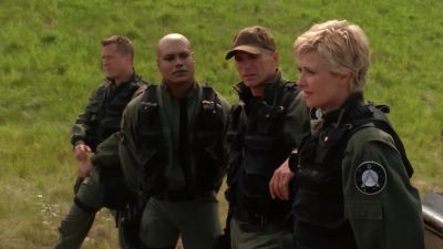Malek says he should have
a prototype antidote soon. - Stargate SG-1