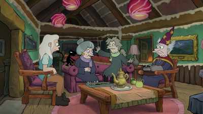 Malfus was obsessed
with making the Elixir of Life. - Disenchantment