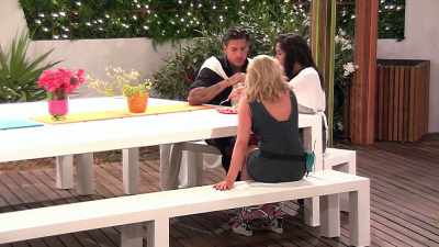 MALIN: I'm cutting it
for everyone, - Love Island