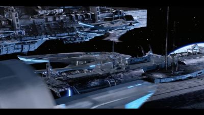 Malloy to Orville,
request permission to dock. - The Orville
