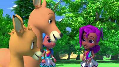 Mama and Baby Elk, you were splendiferous. - Rainbow Rangers