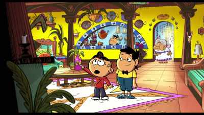 Mama Lupe, are those
your Fire Ball sticks? - The Casagrandes Movie