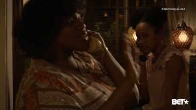 - Mama, why'd you stop singing?
- Okay, so this call - American Soul
