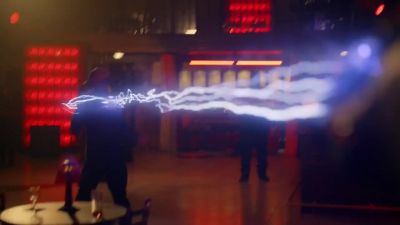          [man 1 grunts] - Black Lightning