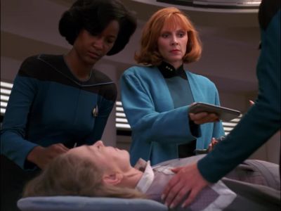 MAN 1:
I need you over here immediately. - Star Trek: The Next Generation