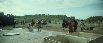 MAN 1: I say we smoke him out. - Chaos Walking