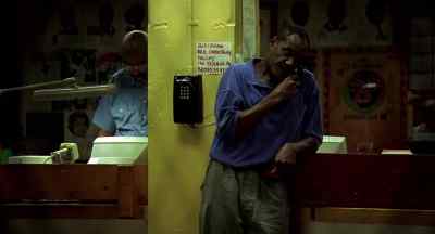 MAN 1: (IN RUSSIAN)
Here comes the bus. - Clockers