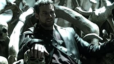 Man 1: Kill him!
Man 2: Kill him! - Smallville