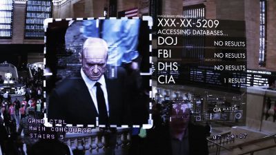 MAN 1 [OVER PHONE]:
He's on his way there now. - Person of Interest