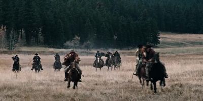 MAN 1: They're making for the trees! - Yellowstone