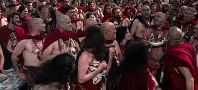 MAN 1: When shall
the Earth see this again? - The Bible: In the Beginning