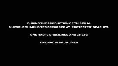 [man 2] 18 drumlines
along Bribie Island - Envoy: Shark Cull