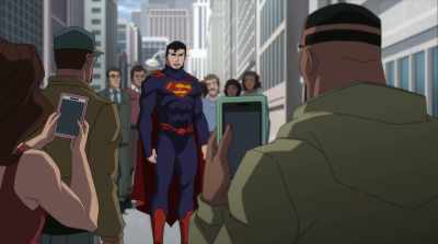 - [man 2] Me too.
- [all clamoring] - The Death and Return of Superman