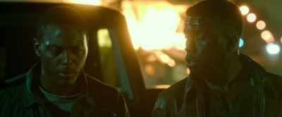 MAN 2: (OVER RADIO) Alpha unit
leaving Amsterdam and Oswald. - The First Purge
