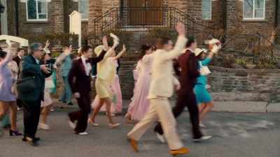 MAN 2: Take care.
ALL: Hapschatt, Hapschatt, rah, rah, rah! - The Rocky Horror Picture Show: Let's Do the Time Warp Again