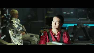[man 21 over PA] Transporter 373. - The Wandering Earth