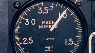 Man #3: At a mach number 1
 and climbing to 35. - Apollo: The Forgotten Films
