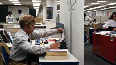 MAN 3:
Did you get the artwork on that piece? - All the President's Men