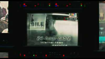 [man] A 24-hour cable
and Internet news service. - The Loudest Voice