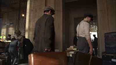 Man: Arriving passengers! - Boardwalk Empire