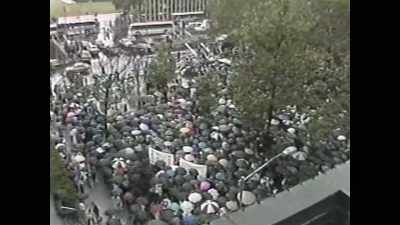[man] Because of the student
movement in Beijing, - The Exiles