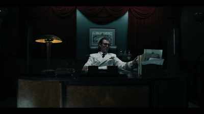 MAN:Bittner, are you there?
(slams phone into cradle) - Haunting of the Queen Mary