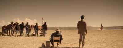(man): Captain Brand.
Rider approaching, sir. - Dead for a Dollar