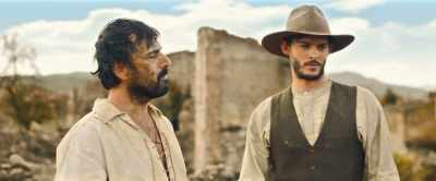 [man chuckles] - Gunfight at Dry River