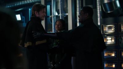 Man: Congratulations, Gavin. - The 100