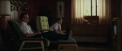 Man:
Coward, am I? - Suburbicon