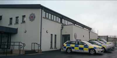 Man dressed as Santa
robbing Ballycopse Bank.' - The Heist Before Christmas