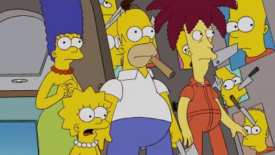 Man, that dude
does not like Bart. - The Simpsons