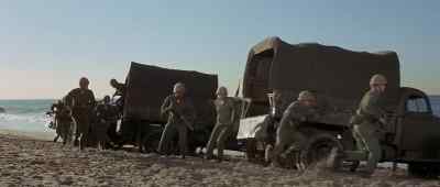 Man:
Every body out! Come on! - Escape from the Planet of the Apes