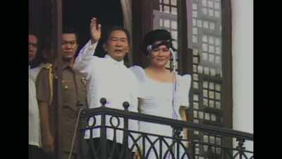 [man] Ferdinand Marcos,
after 20 years in power, - The Kingmaker