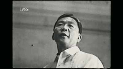 [man] Ferdinand Marcos
was the most powerful man - The Kingmaker