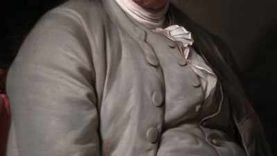 Man as Franklin:
I agree to this Constitution - Benjamin Franklin