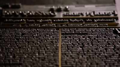 Man as Franklin: If all
printers were determined - Benjamin Franklin