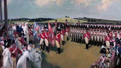 Man as Franklin:
Suppose a military force - Benjamin Franklin