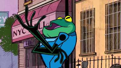MAN-FROG:
...and other than that, - Marvel's Moon Girl and Devil Dinosaur