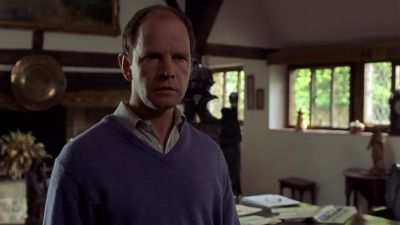 MAN GRUMBLES: Come on, Gregory,
this is valuable drinking time. - Midsomer Murders