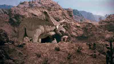 [MAN GRUNTING] - When Dinosaurs Ruled the Earth