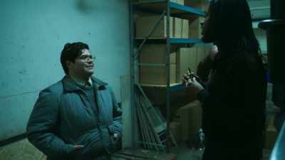 -(man grunts)
-(laughs) - What We Do in the Shadows