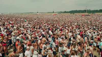 -MAN: Have you got a moment?
-(INDISTINCT CHATTER) - Woodstock 99: Peace Love and Rage
