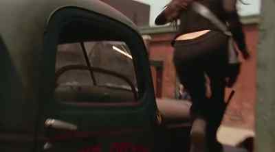 MAN: Hey, get off my truck! - Relic Hunter