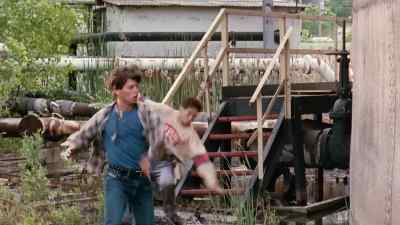MAN:
Hey, punks, special delivery! - Double Dragon