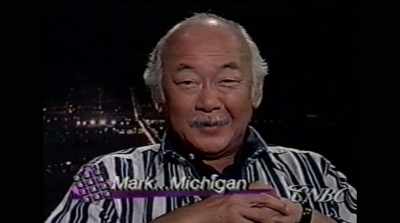 [man] Hi Pat. Uh, I wanted to ask you - More Than Miyagi: The Pat Morita Story