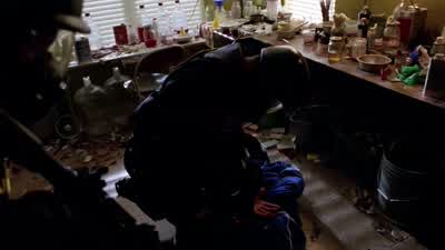 MAN: House is clear. - Breaking Bad